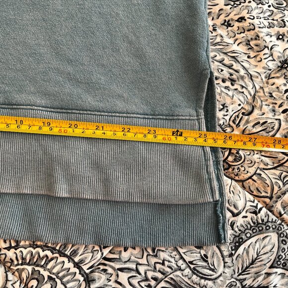 Time and Tru, blue sweatshirt, high low, Size XL - Picture 4 of 5
